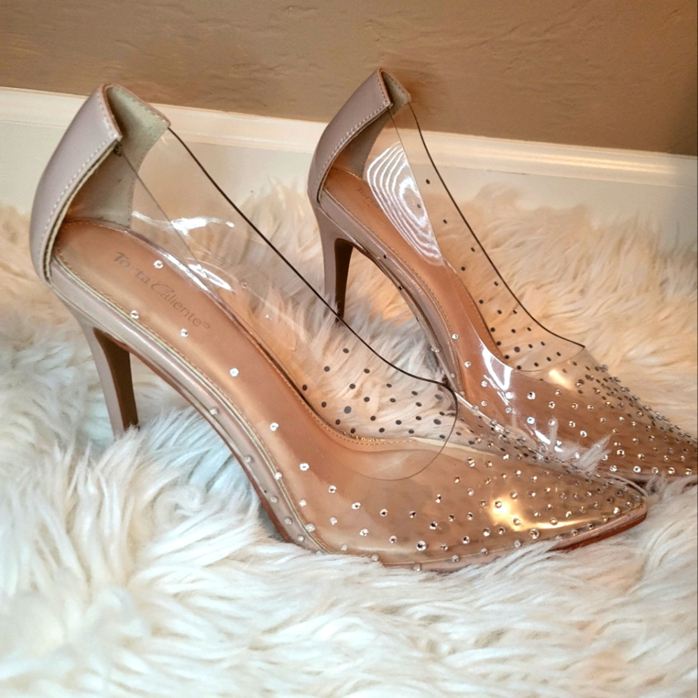 bedazzled heels